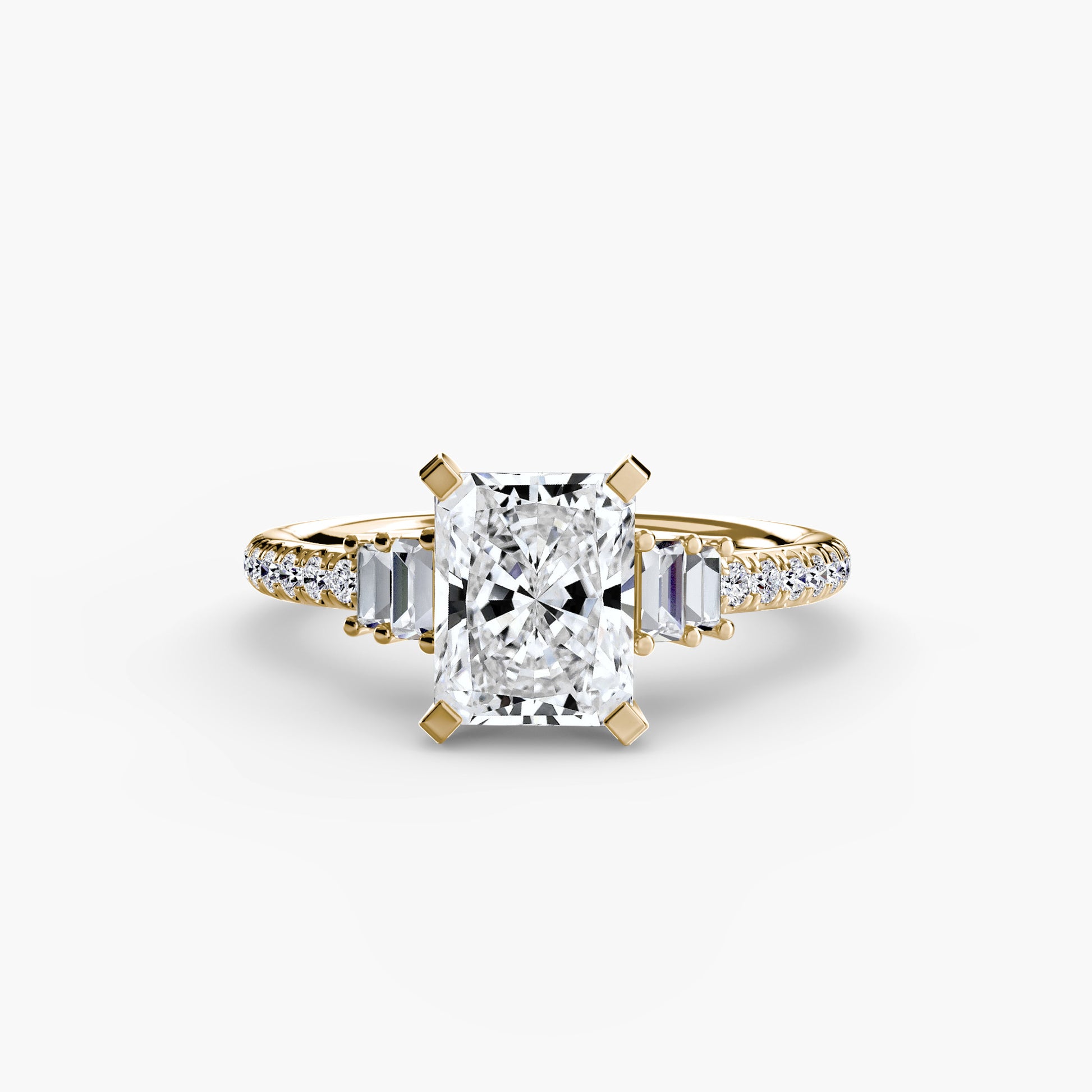 natural round diamond 0.26ct other three quarter angle