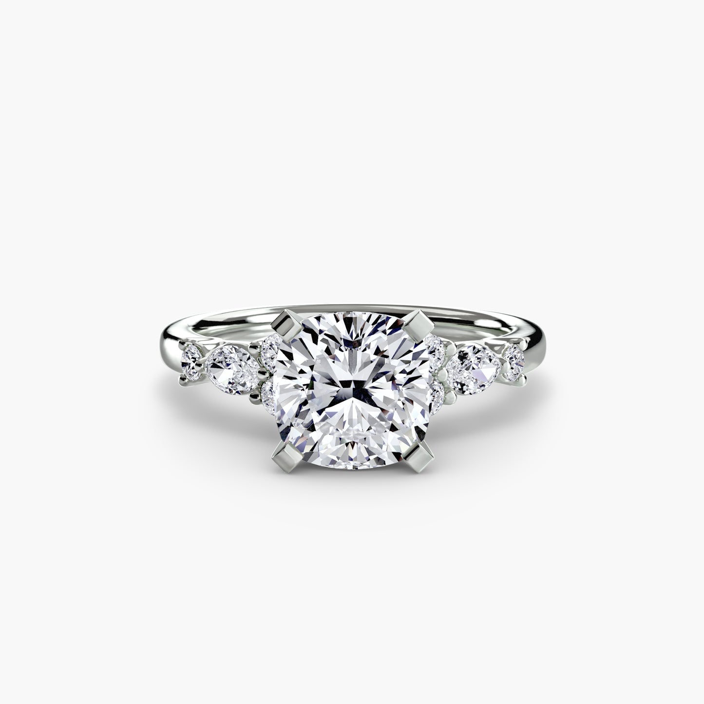 natural round diamond 0.22ct other top view