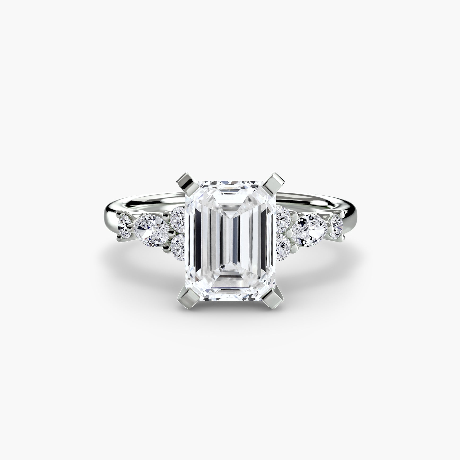 natural round diamond 0.22ct other three quarter angle