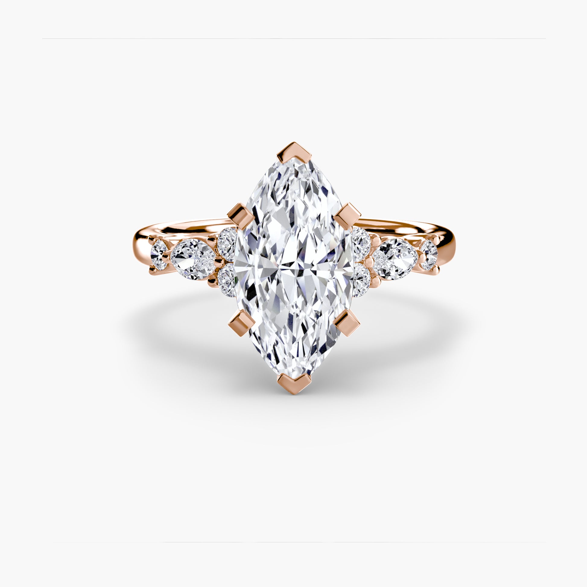 natural round diamond 0.22ct other with diamond accents