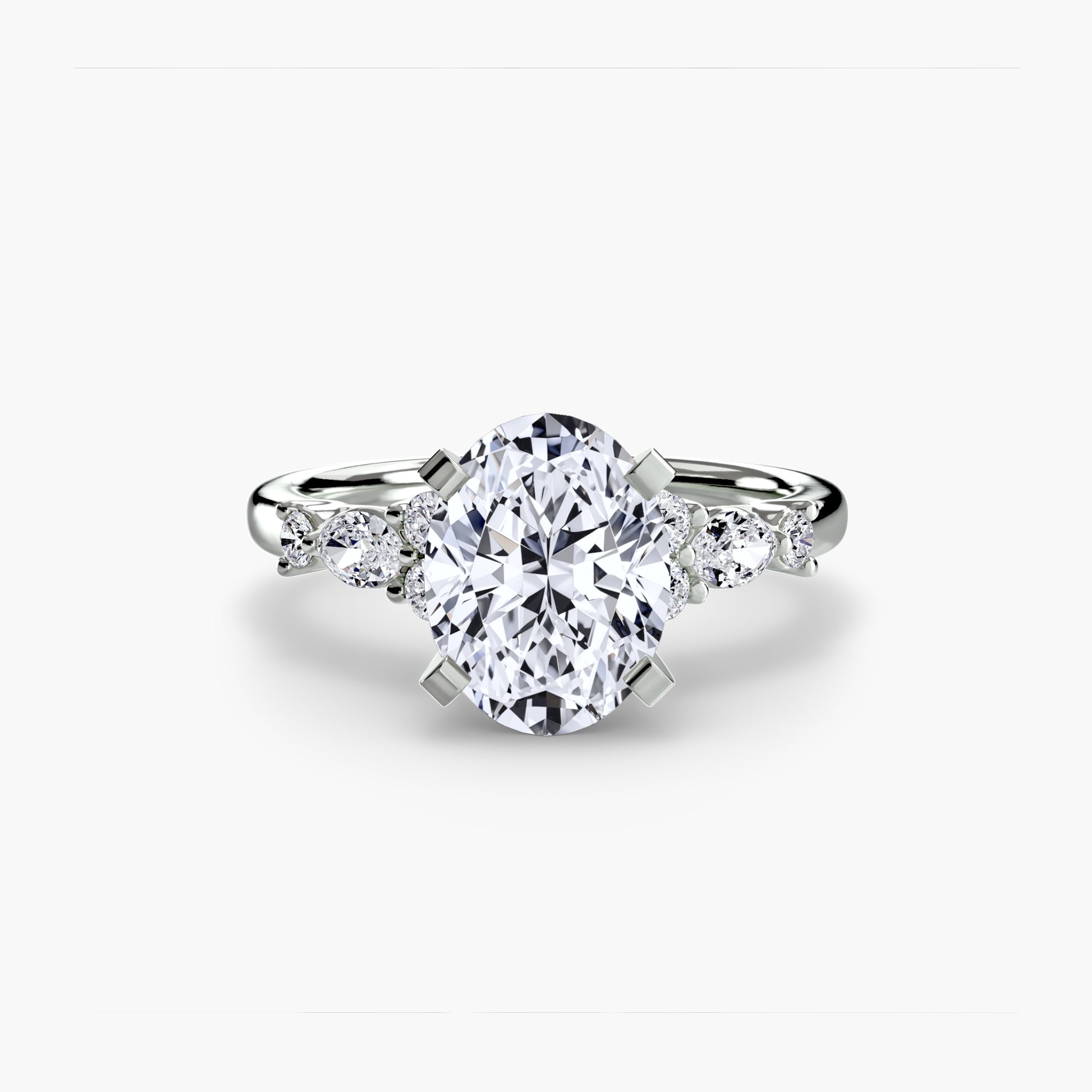 natural round diamond 0.22ct other three quarter angle