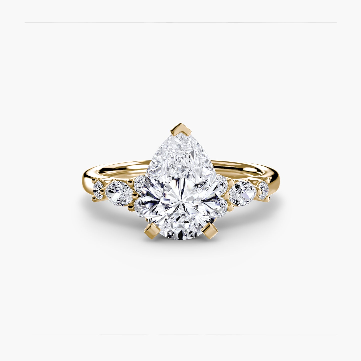 natural round diamond 0.22ct other side angle