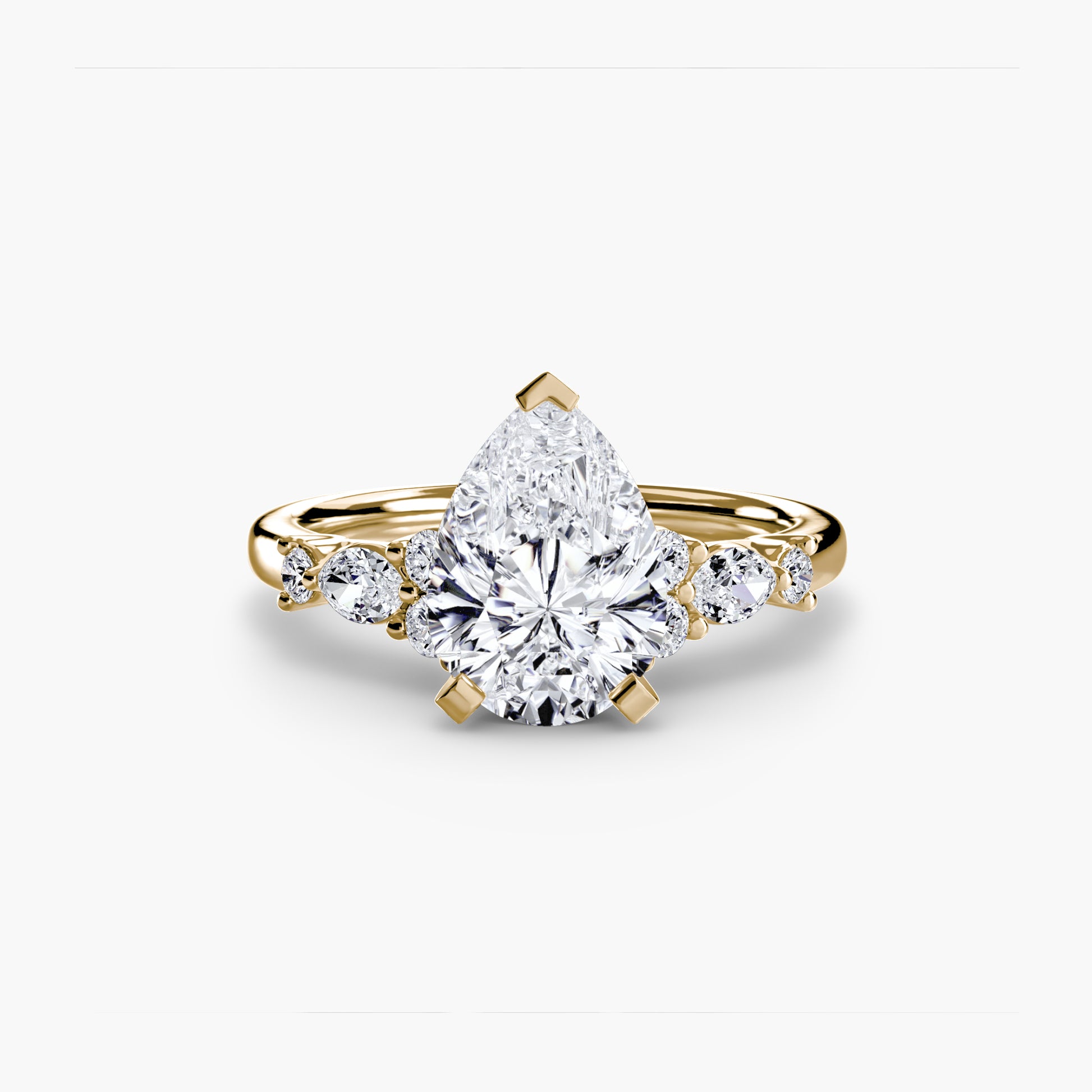 natural round diamond 0.22ct other side angle