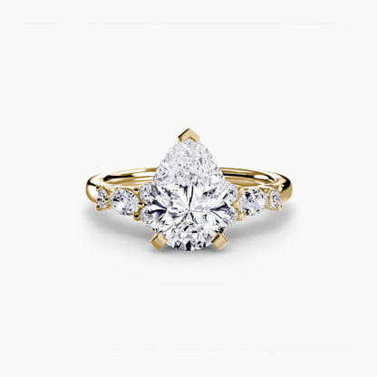 natural round diamond 0.22ct other top view
