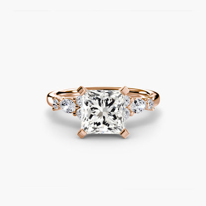 natural round diamond 0.22ct other three quarter angle