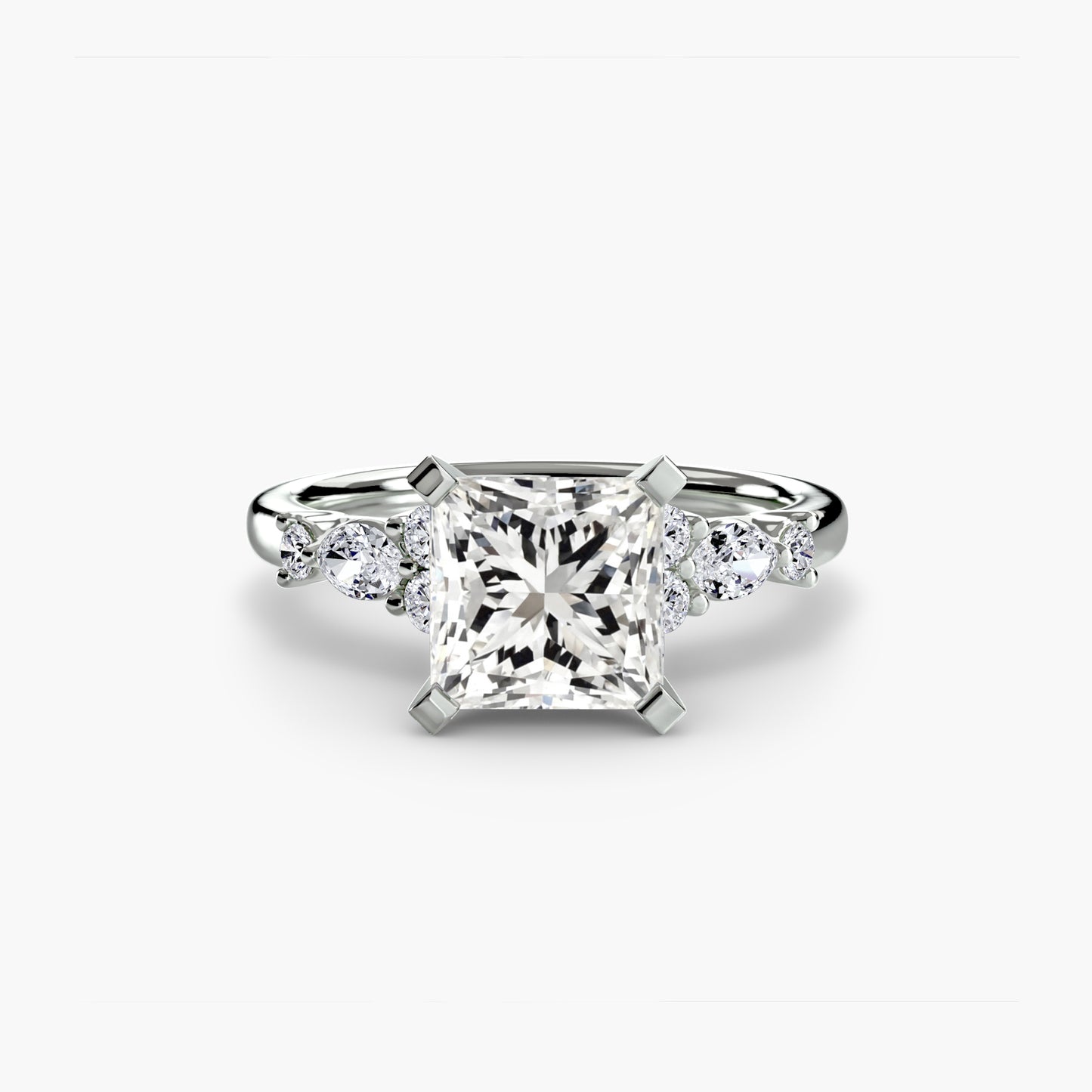 natural round diamond 0.22ct other three quarter angle