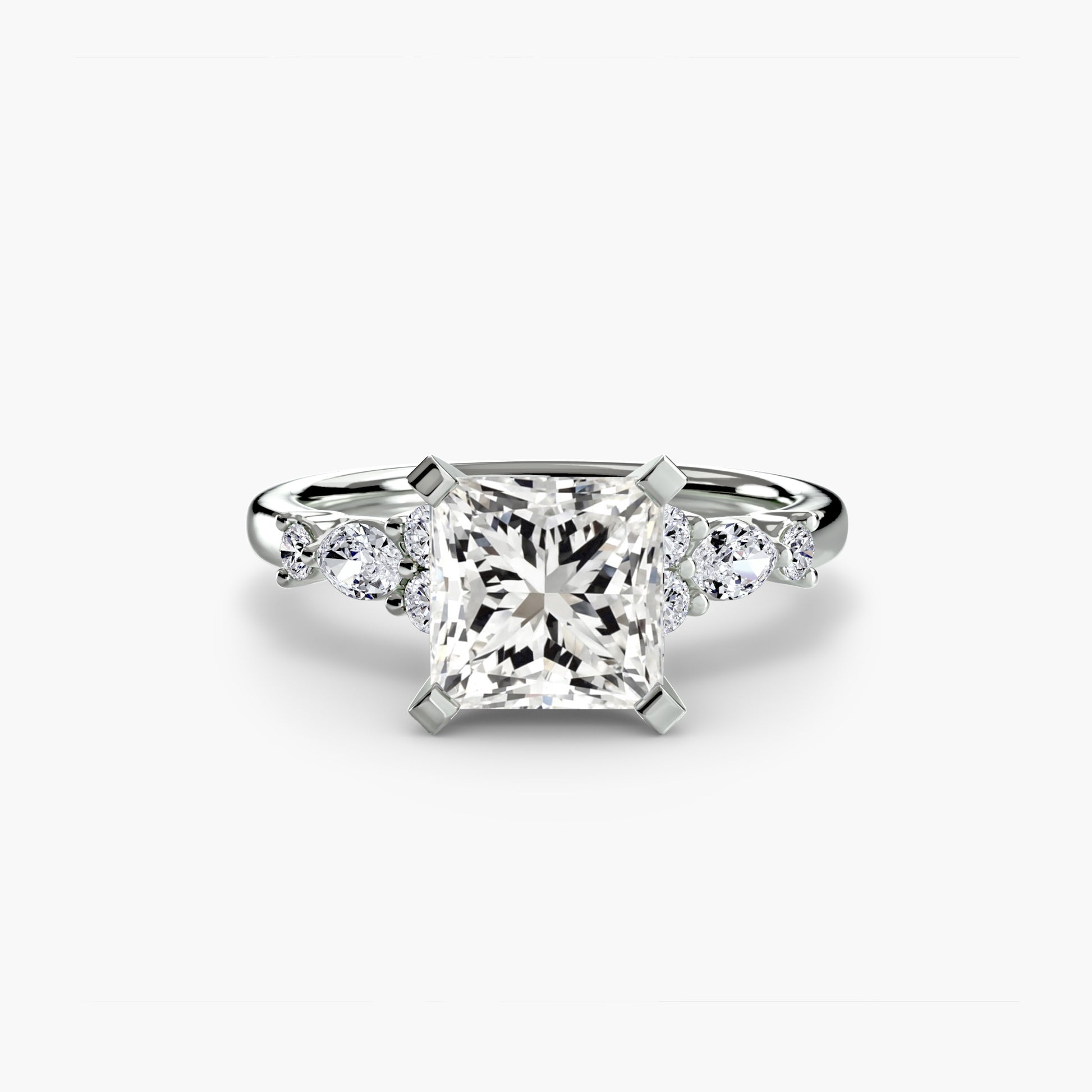 natural round diamond 0.22ct other three quarter angle