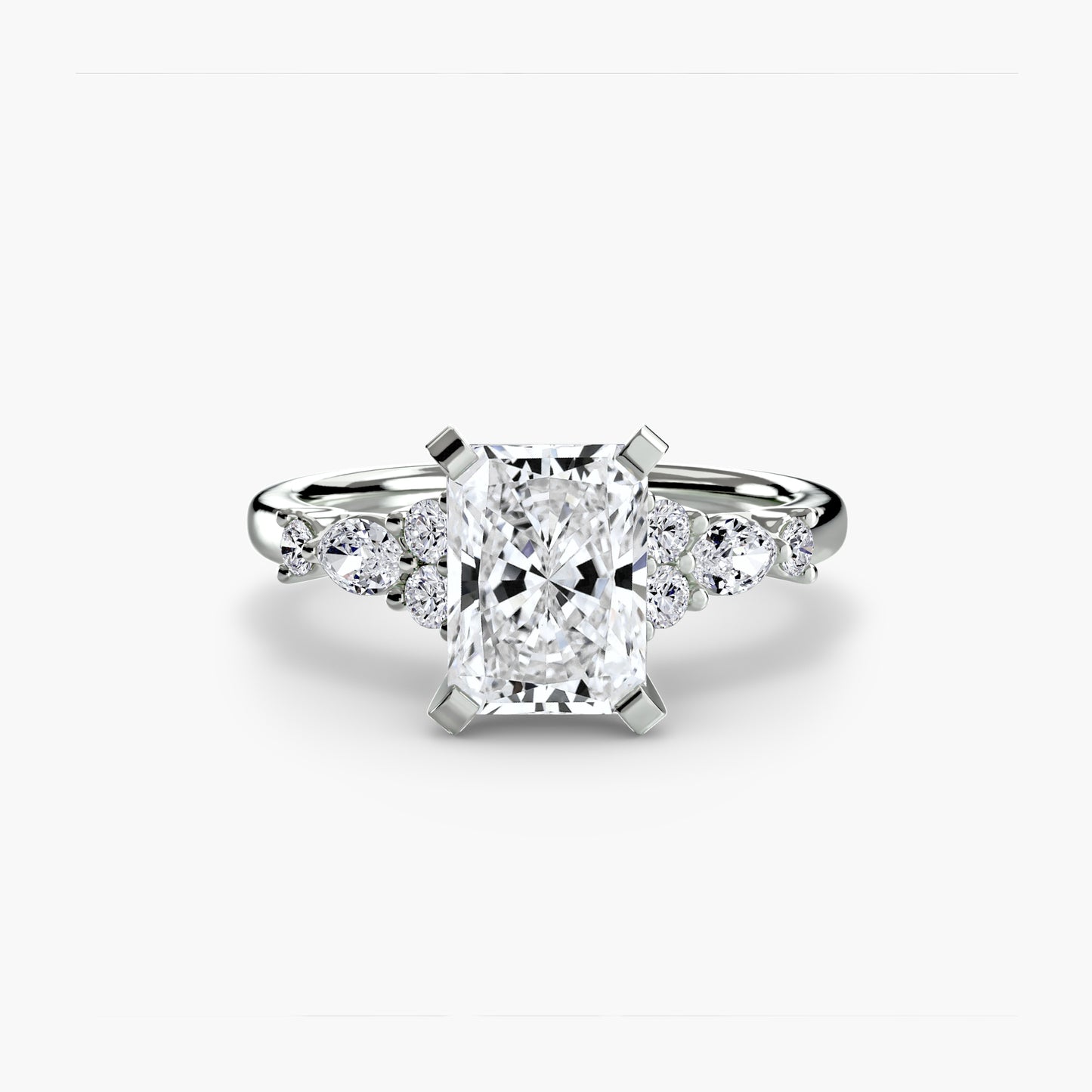 natural round diamond 0.22ct other three quarter angle