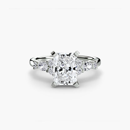 natural round diamond 0.22ct other three quarter angle