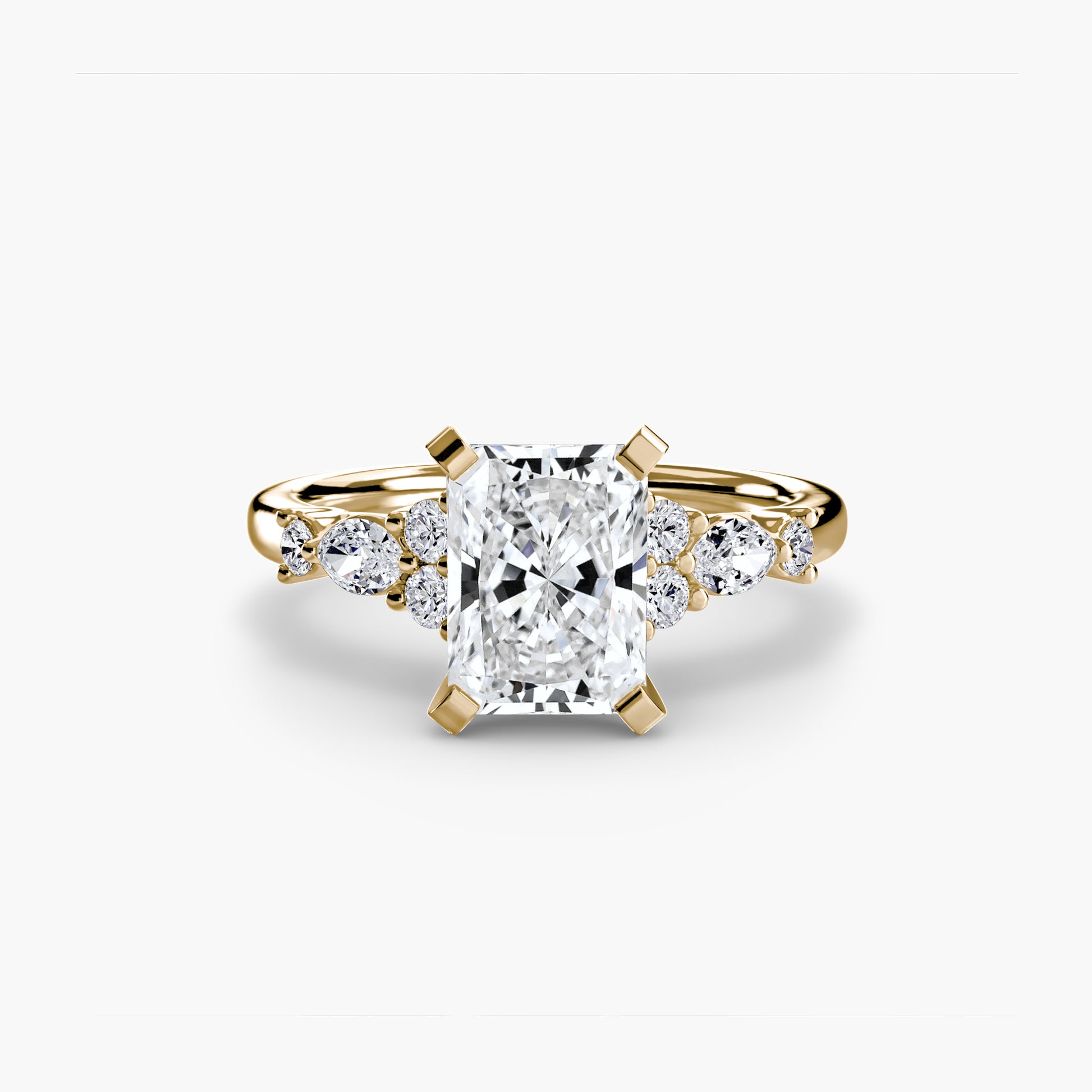 natural round diamond 0.22ct other three quarter angle