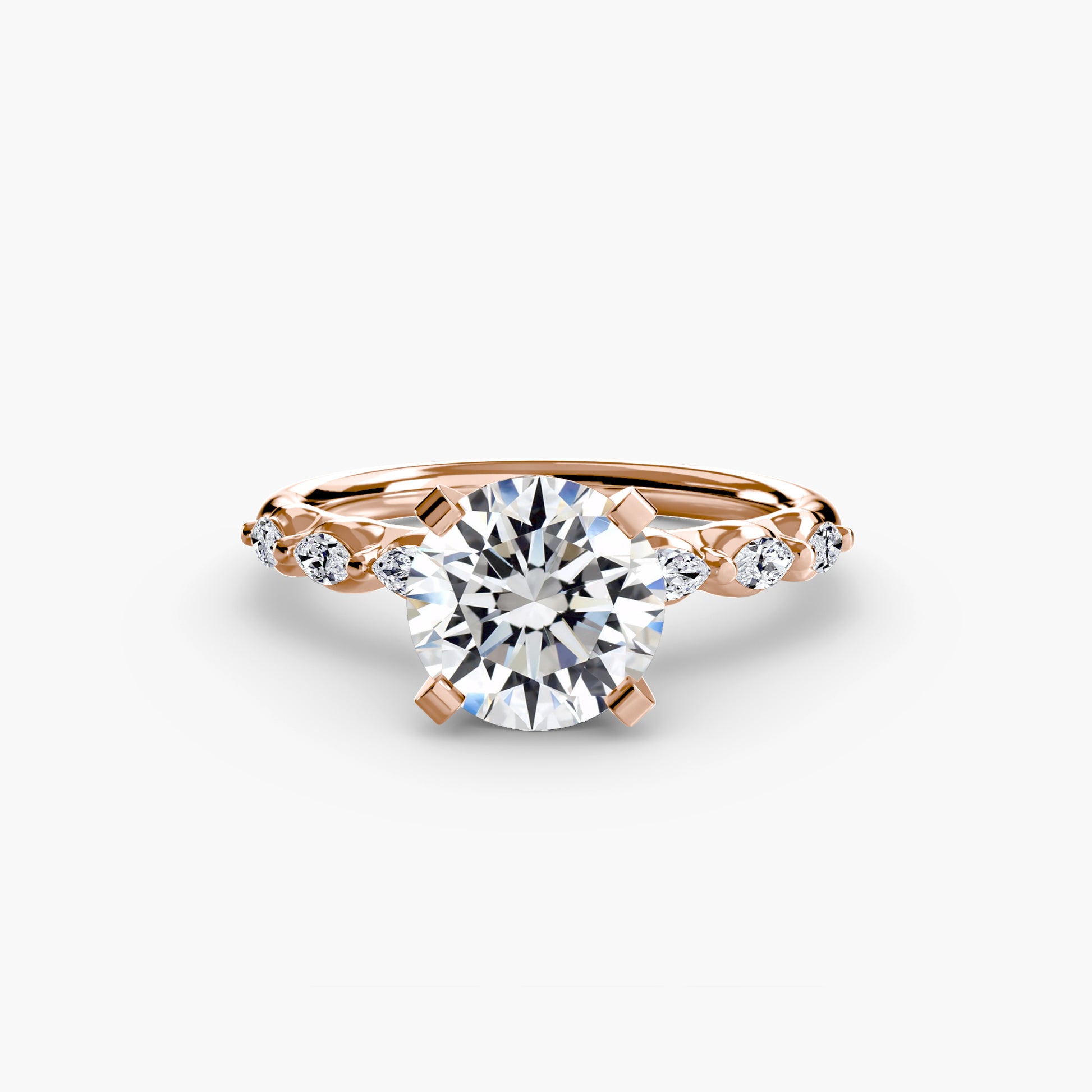 natural round diamond 0.22ct other macro detail