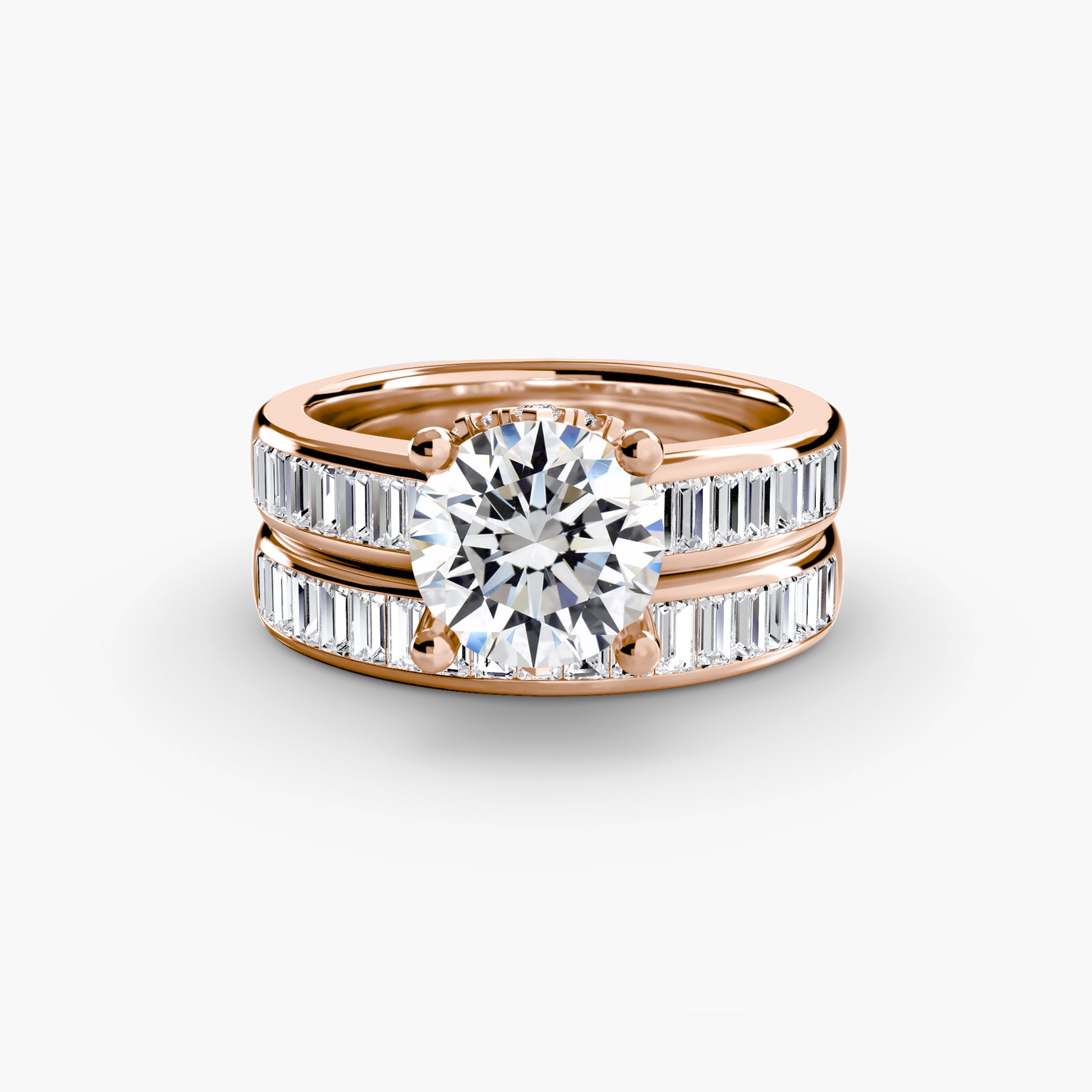 natural round diamond 1.08ct ring lifestyle photo