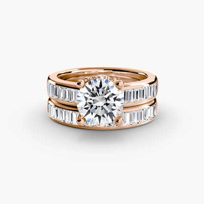 natural round diamond 1.08ct ring lifestyle photo