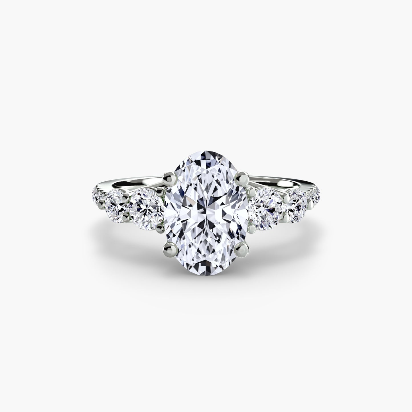 natural round diamond 0.49ct band certificate