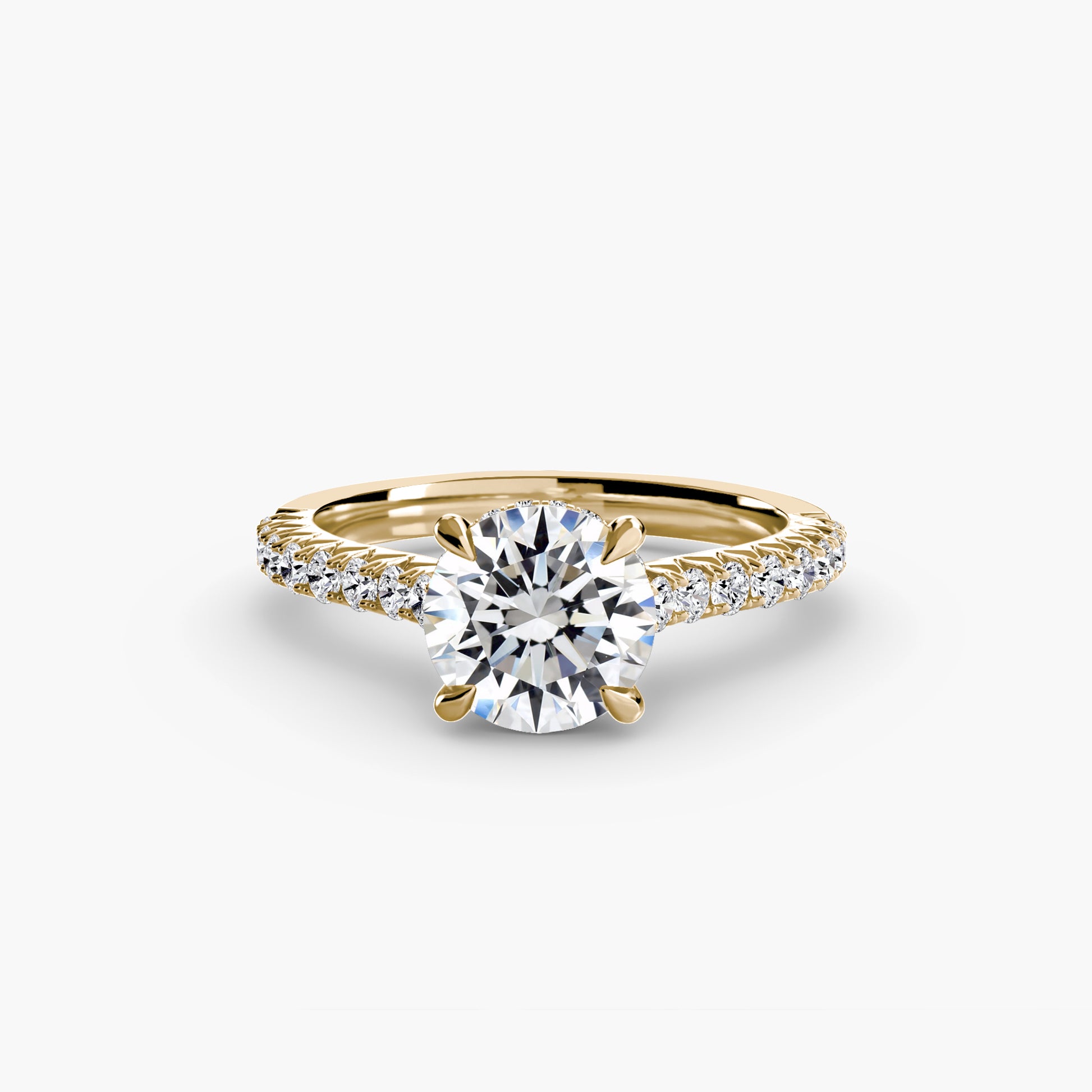 natural round diamond 0.28ct other close up detail