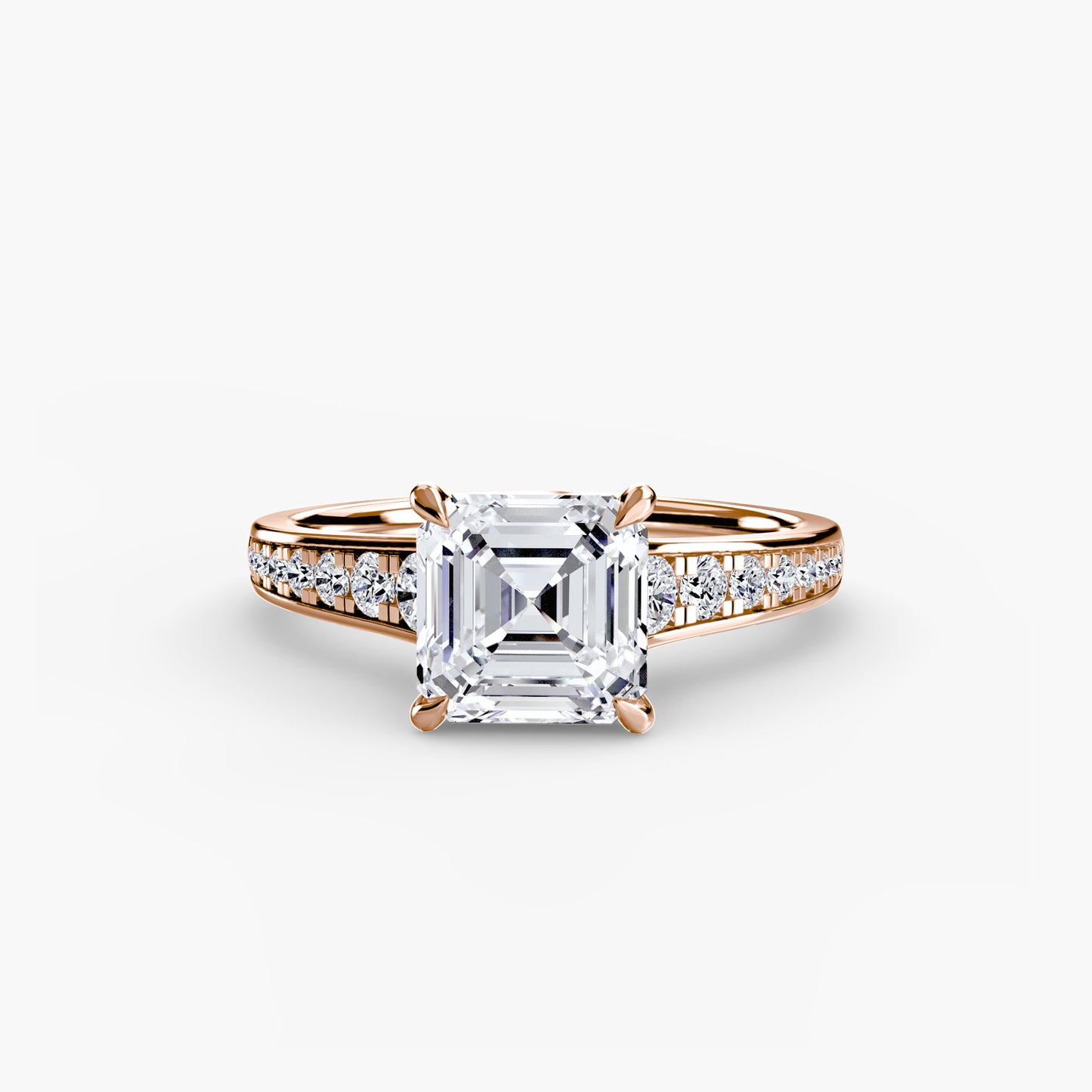 natural round diamond 0.23ct other side angle