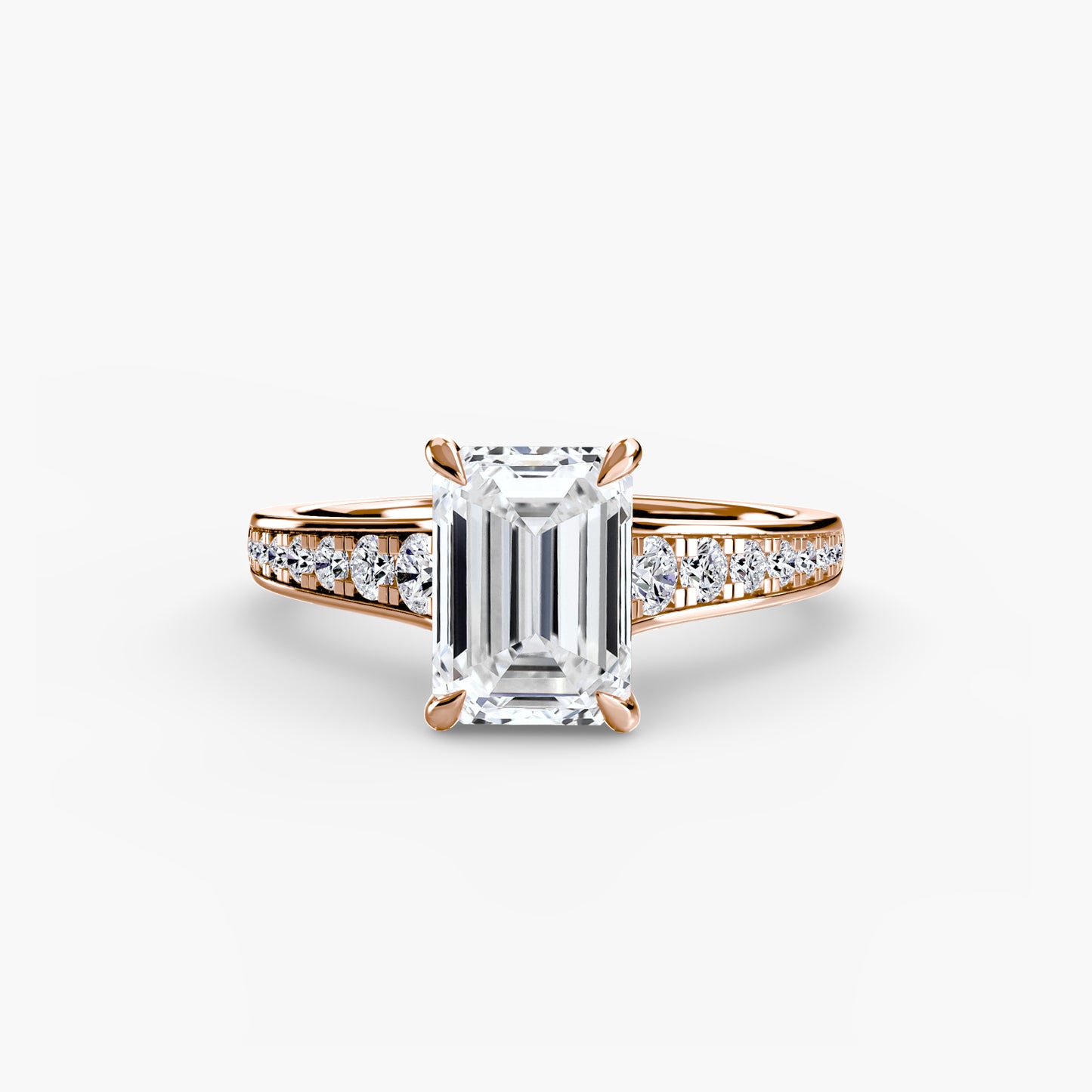 natural round diamond 0.23ct other back view