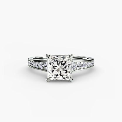 natural round diamond 0.23ct other profile view