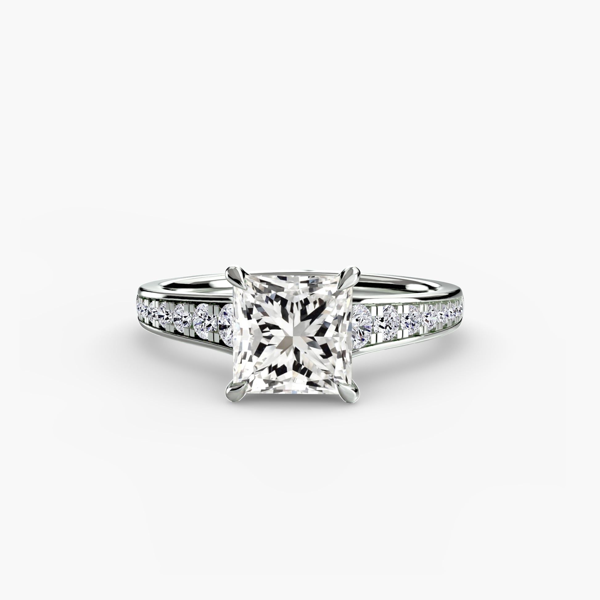 natural round diamond 0.23ct other three quarter angle