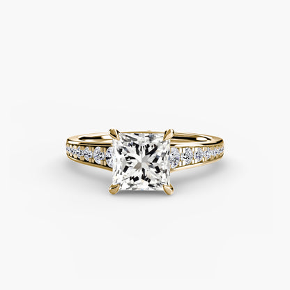 natural round diamond 0.23ct other back view