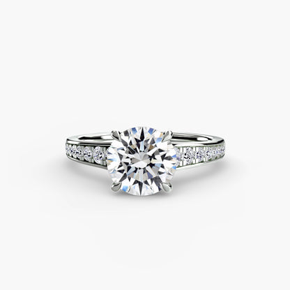 natural round diamond 0.23ct other band detail