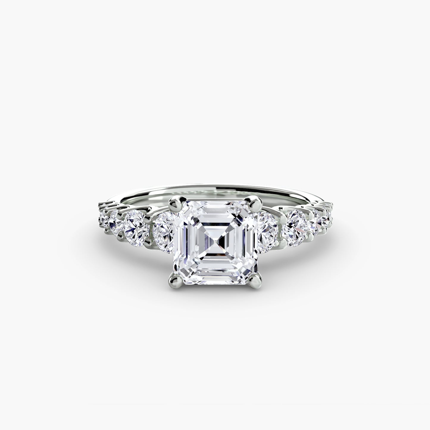 natural round diamond 1.38ct ring packaging