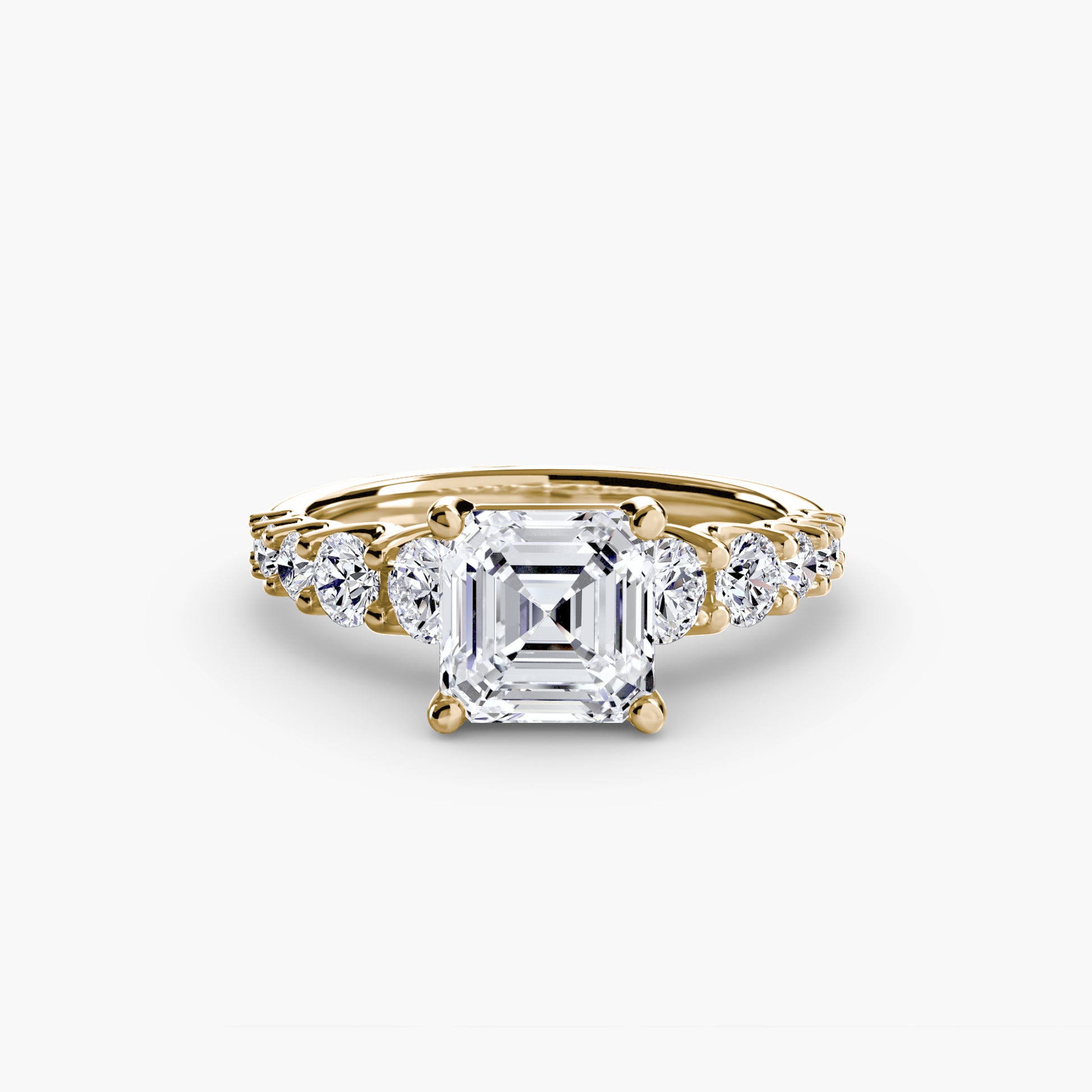 natural round diamond 1.38ct ring lifestyle photo