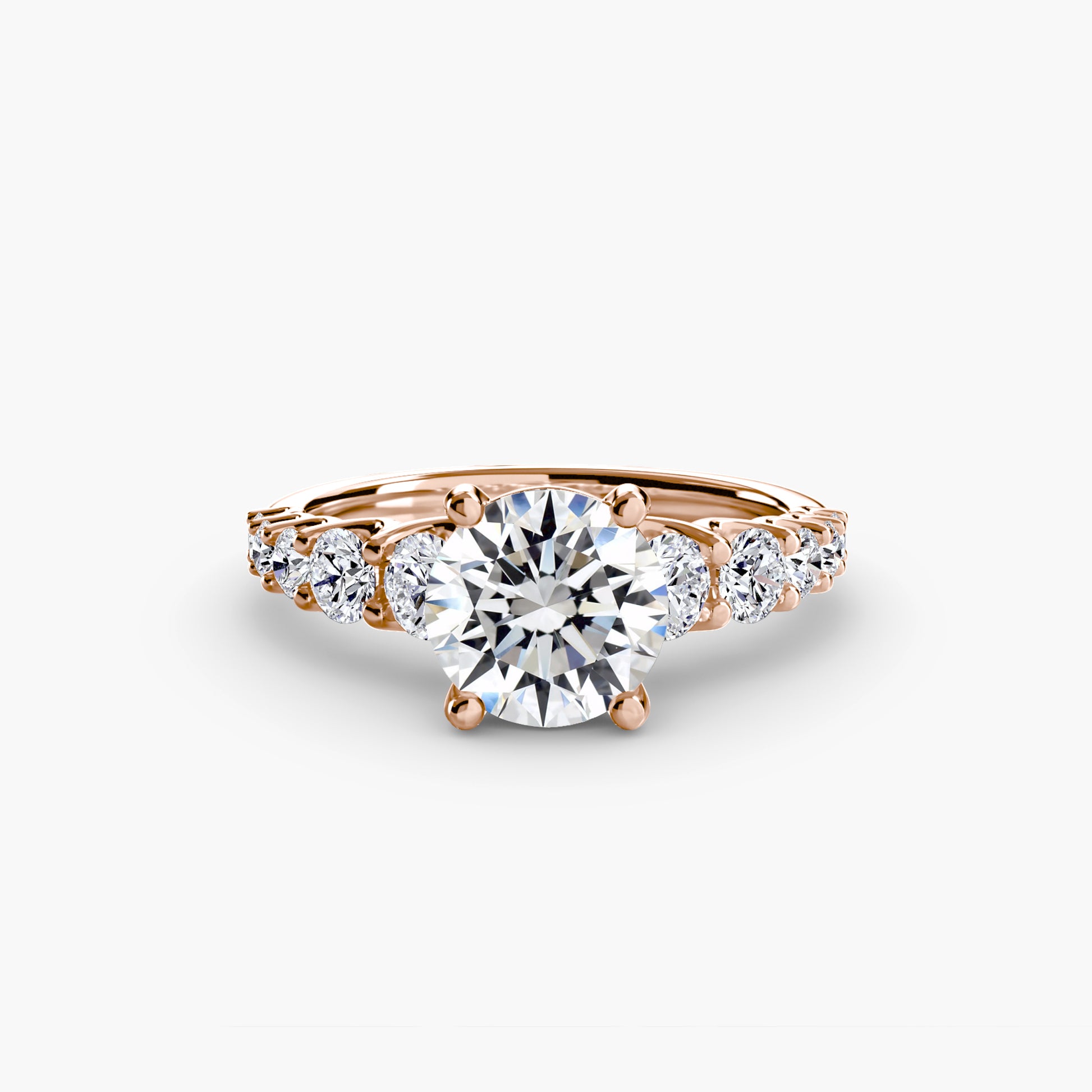 natural round diamond 1.38ct ring lifestyle photo