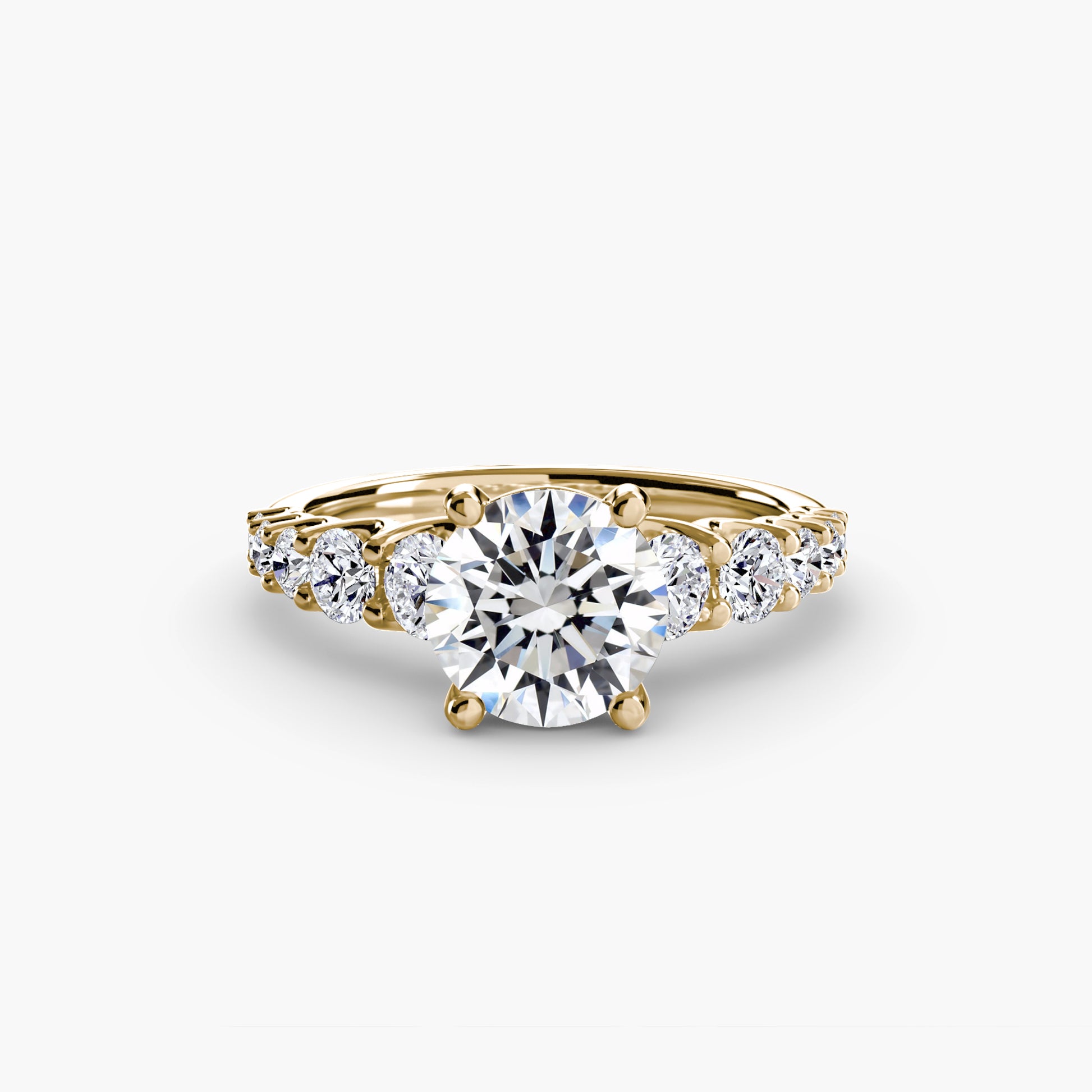 natural round diamond 1.38ct ring packaging