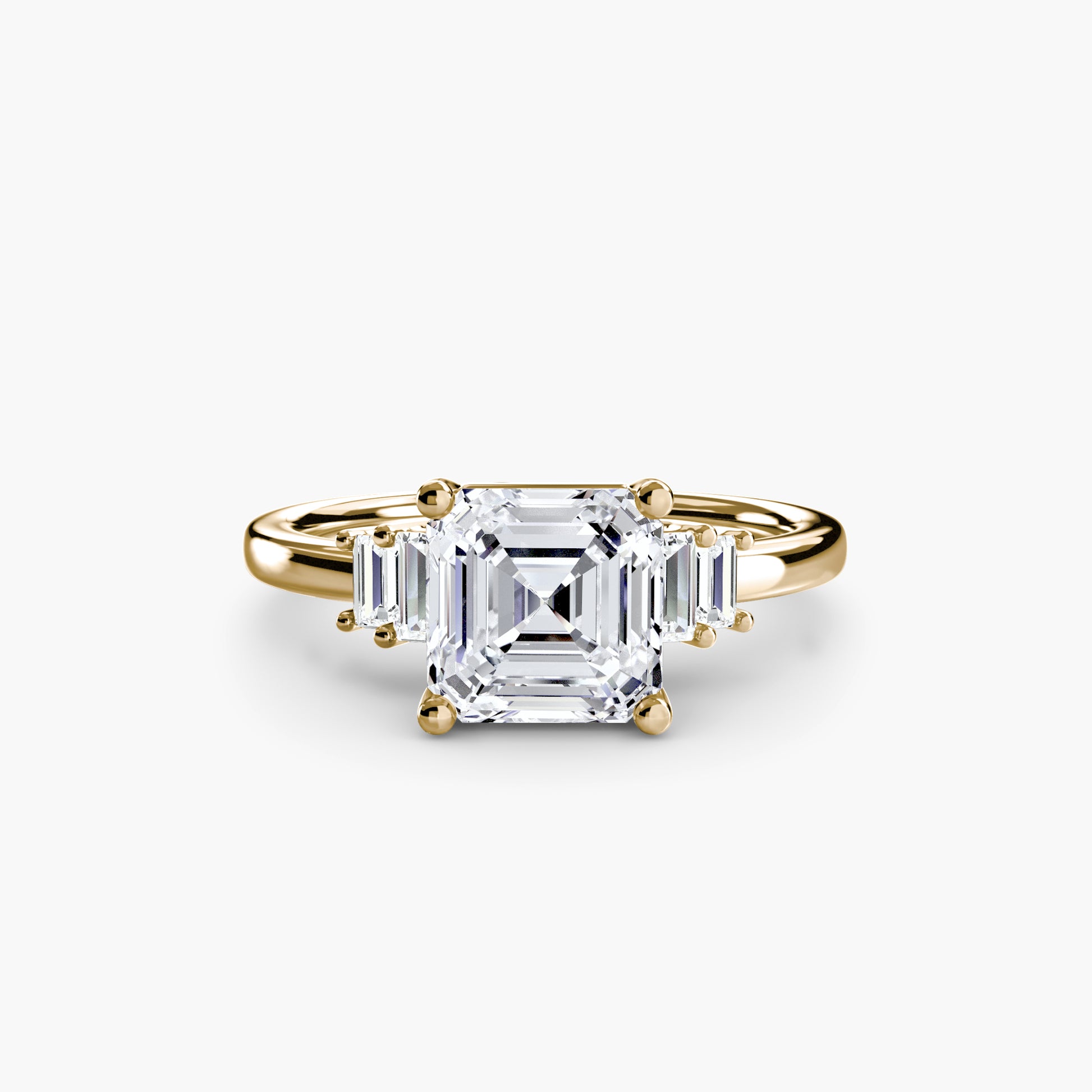 natural round diamond 0.17ct ring lifestyle photo