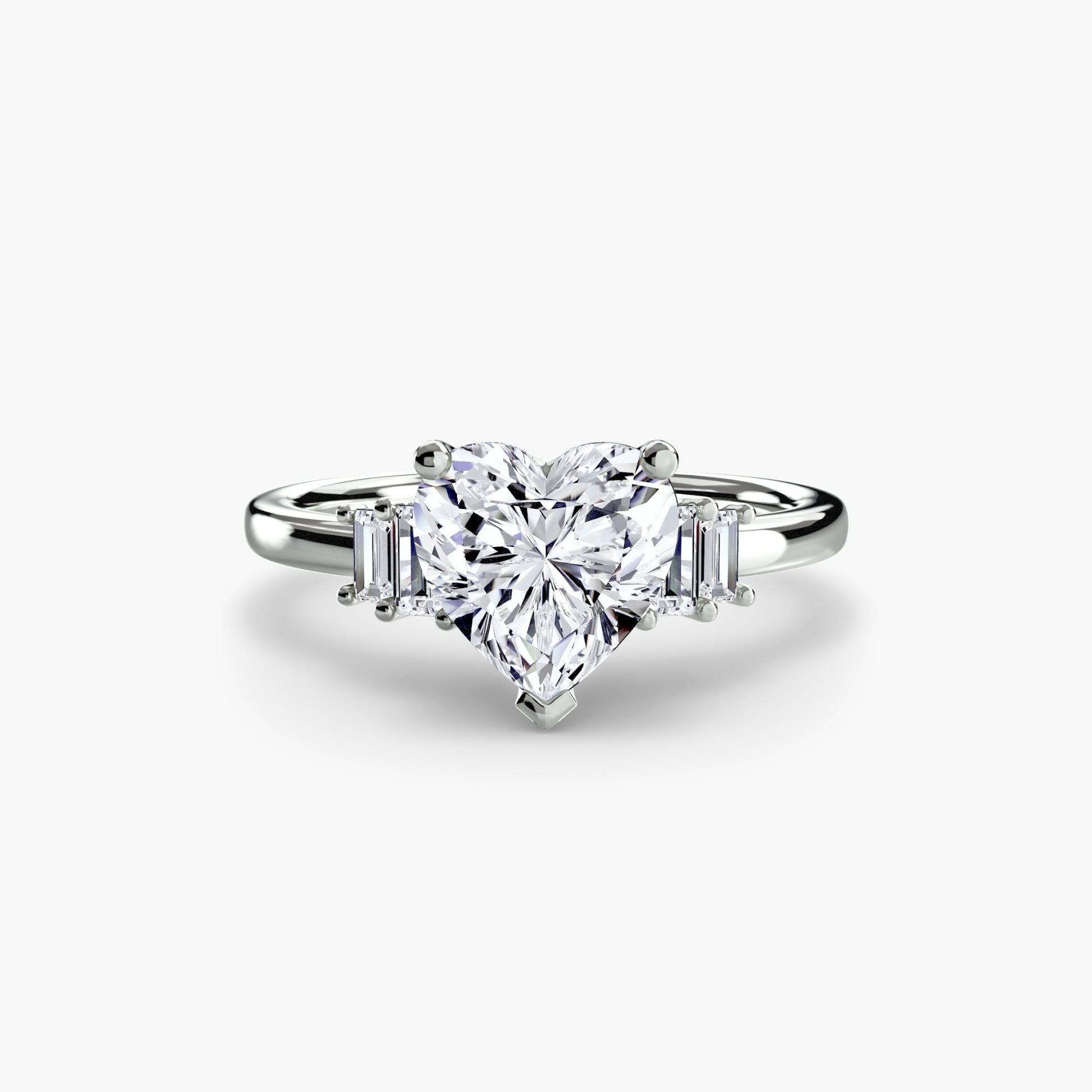 natural round diamond 0.17ct ring macro detail