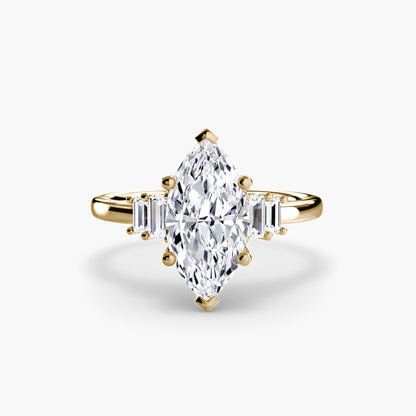 natural round diamond 0.17ct ring certificate