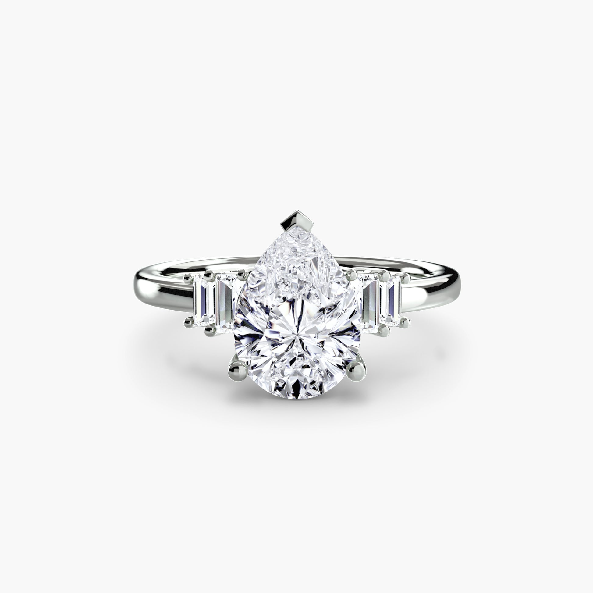 natural round diamond 0.17ct ring lifestyle photo
