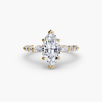 natural round diamond 0.29ct ring certificate