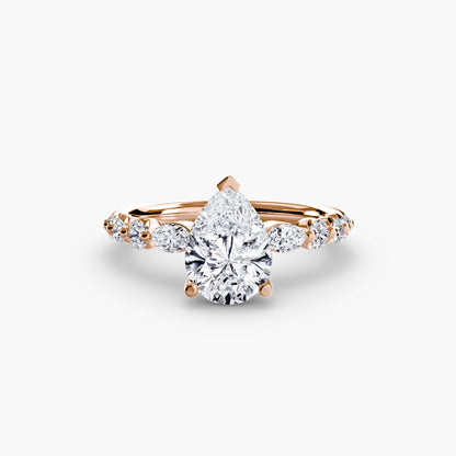 natural round diamond 0.29ct ring packaging