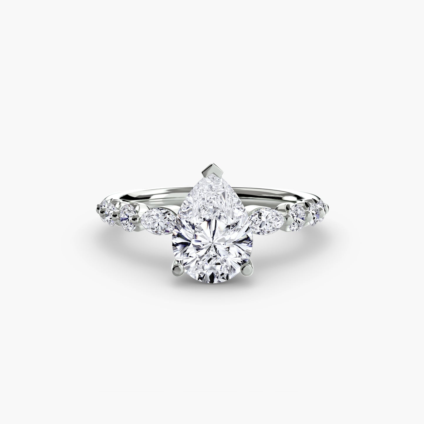 natural round diamond 0.29ct ring lifestyle photo