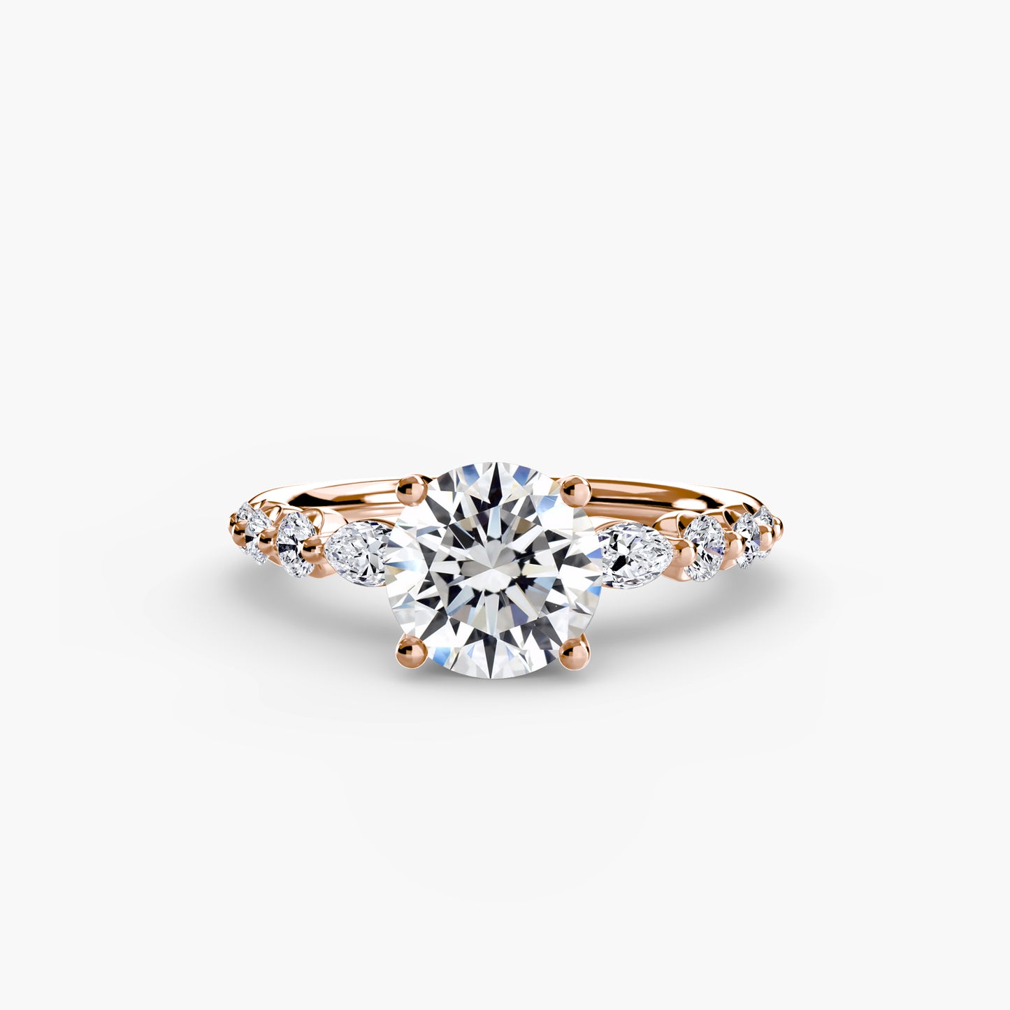 natural round diamond 0.29ct ring lifestyle photo