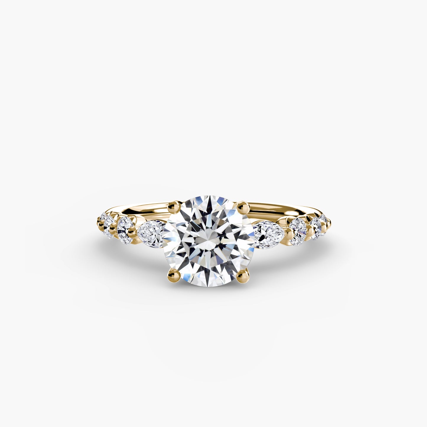 natural round diamond 0.29ct ring packaging