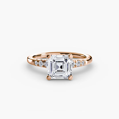 natural round diamond 0.14ct other top view