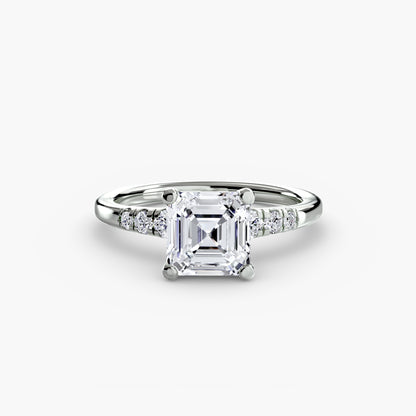 natural round diamond 0.14ct other side angle