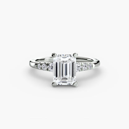 natural round diamond 0.14ct other back view