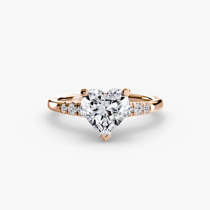 natural round diamond 0.14ct other top view