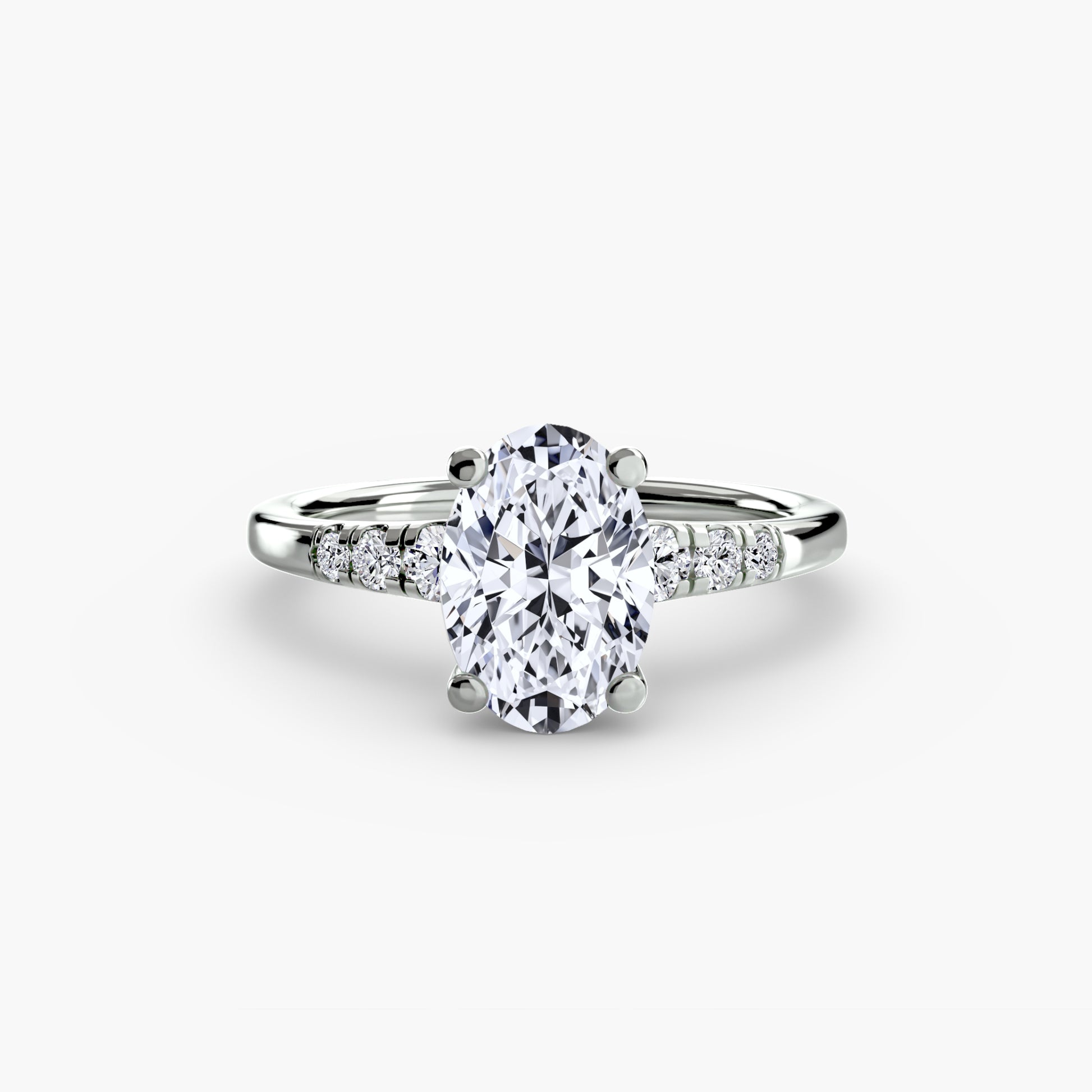 natural round diamond 0.14ct other profile view