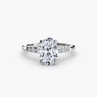 natural round diamond 0.14ct other three quarter angle