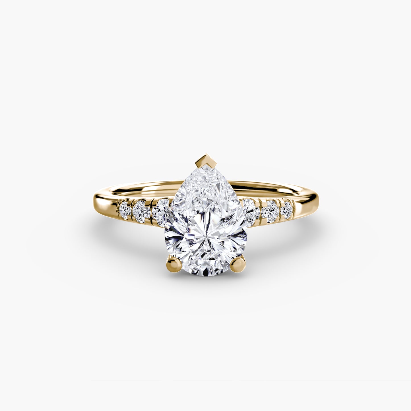 natural round diamond 0.14ct other side angle