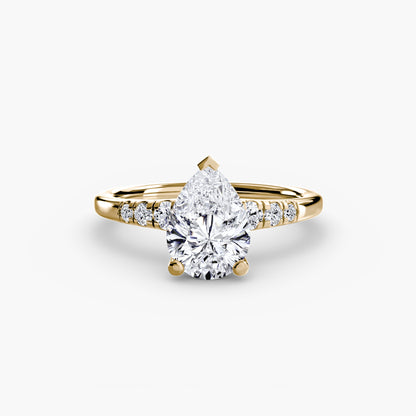 natural round diamond 0.14ct other top view