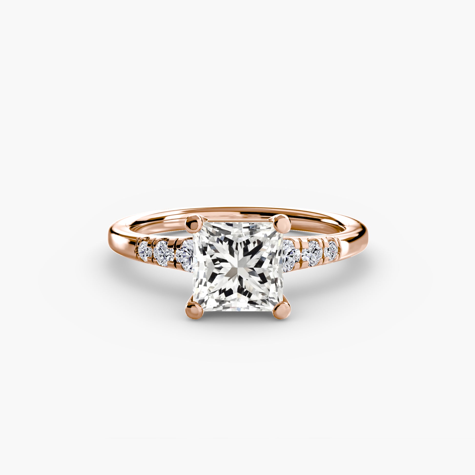 natural round diamond 0.14ct other three quarter angle