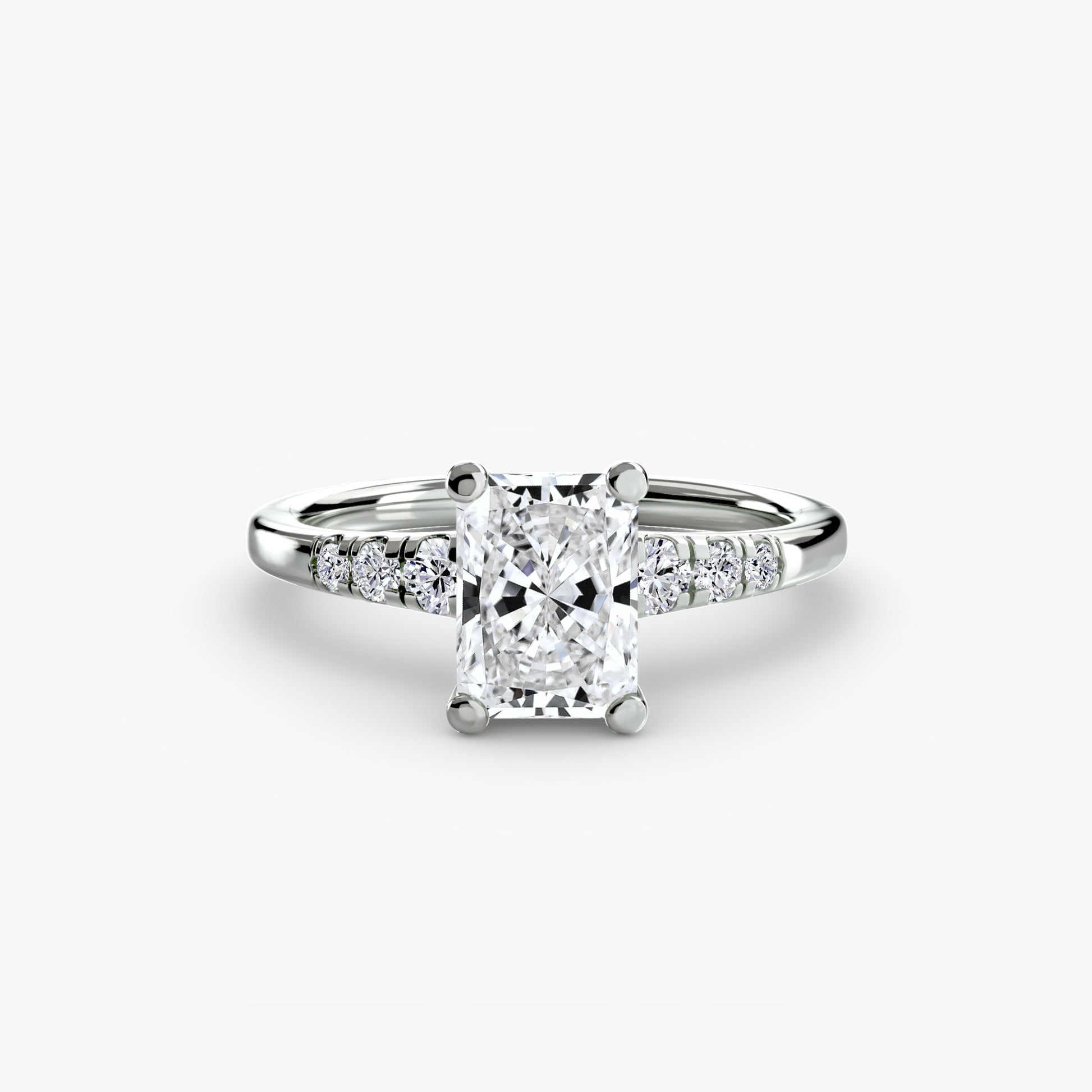natural round diamond 0.14ct other three quarter angle