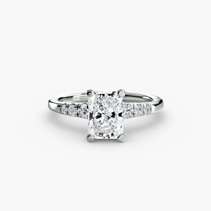 natural round diamond 0.14ct other three quarter angle