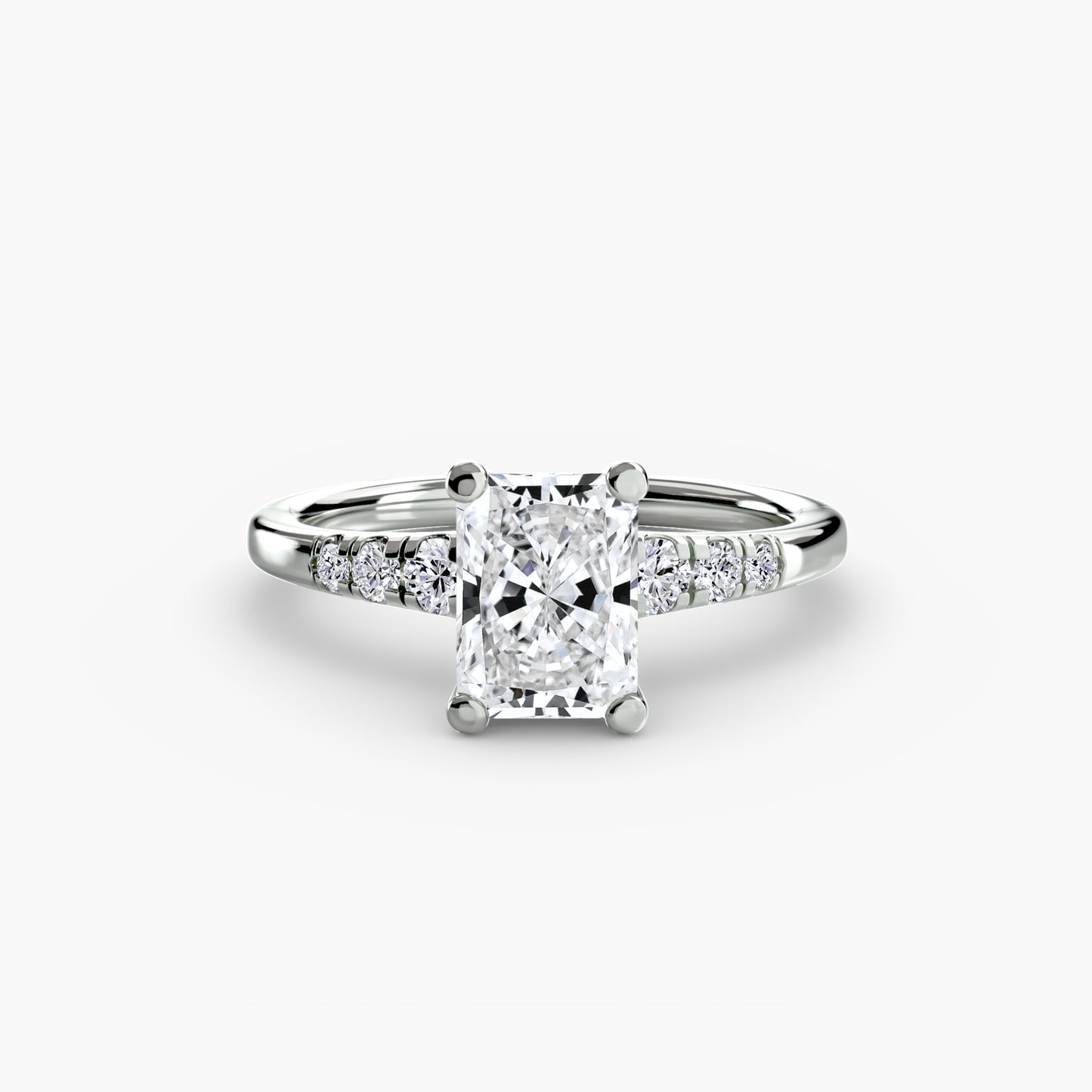 natural round diamond 0.14ct other back view